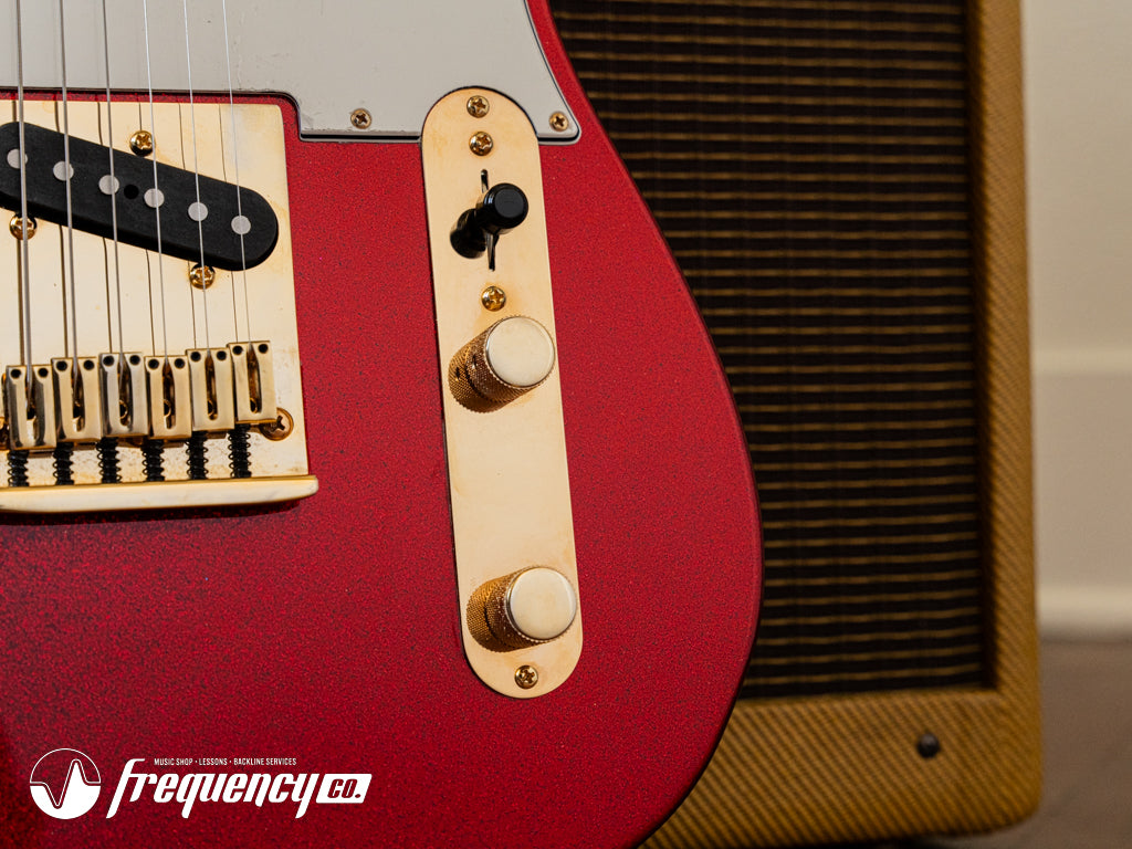 Fender Custom Shop NAMM Limited Edition Super Custom Deluxe Telecaster in Red Sparkle - 2018