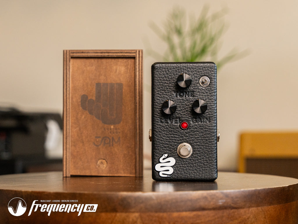 JAM Pedals Rattler LTD Distortion Guitar Pedal w/ Wooden Box