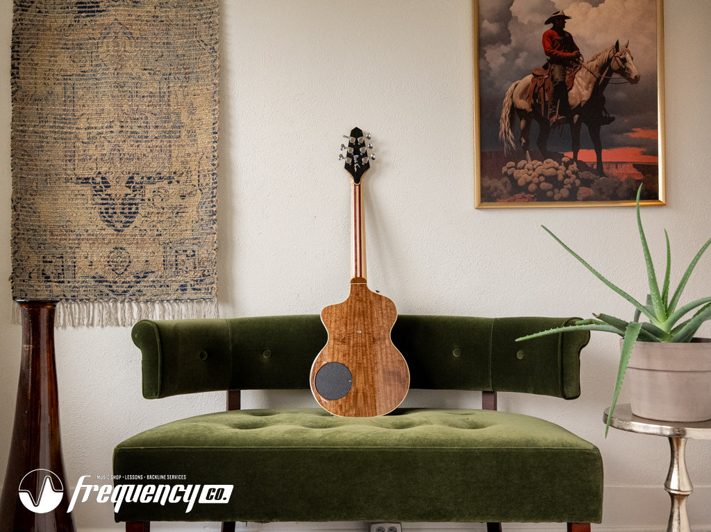Turner Guitars Model 1 C Deluxe in a Natural Walnut Finish - 2022