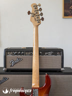 Ernie Ball Music Man Stingray 5 Bass with a Birdseye Maple Neck in Sunburst - 1991