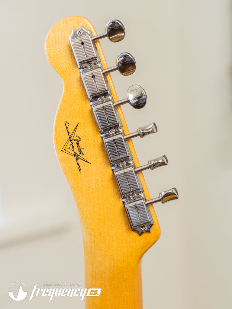 Fender Custom Shop TV Jones Telecaster with Bigsby Tremolo in Blue Sparkle NOS - 2019