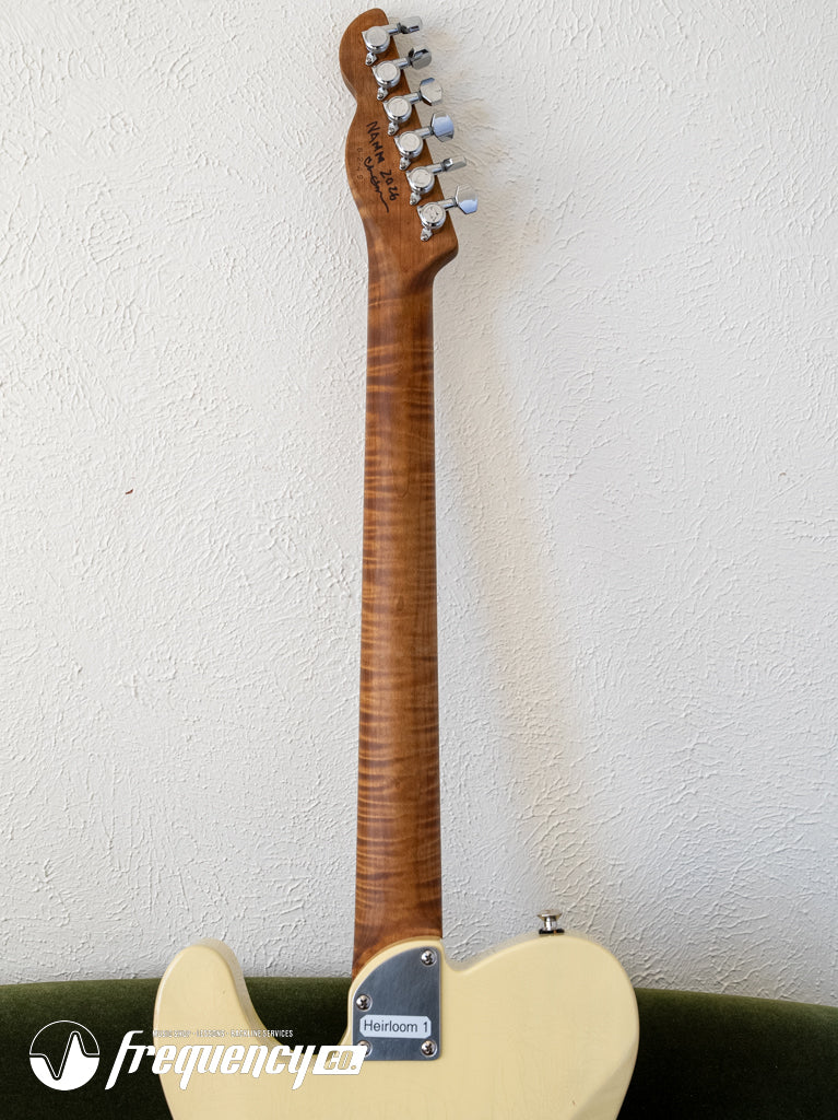 LSL Instruments T Bone Blonde with a Roasted Maple Neck and Contoured Body NAMM 2026 Build