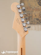Fender American Deluxe Ash Stratocaster with a Premium Ash Body Finished in a Tabacco Sunburst