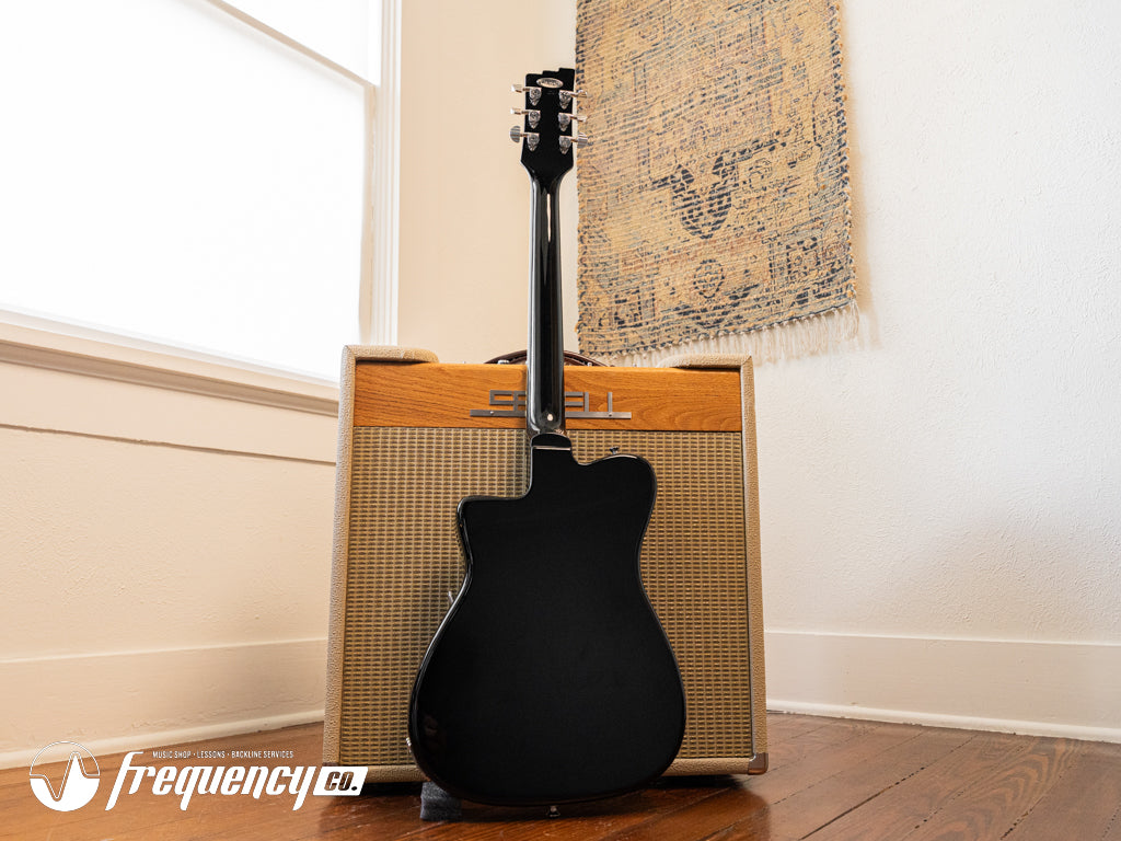 Duesenberg Caribou in Black with Indian Rosewood Fretboard - 2018