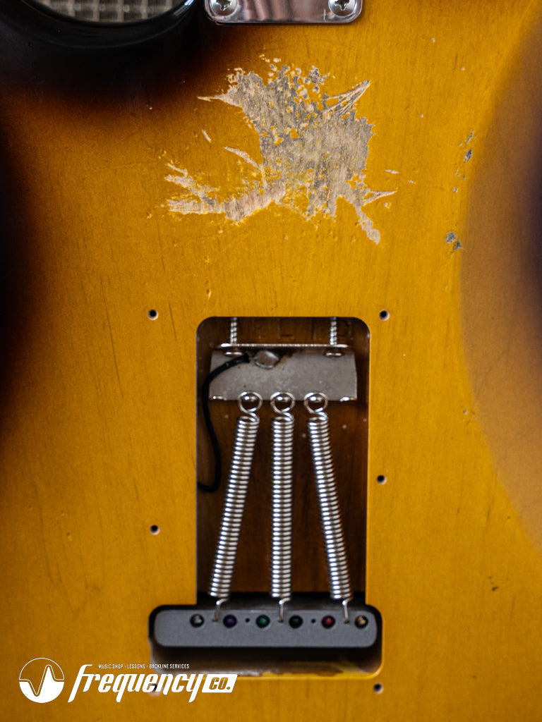 Fender Custom Shop 1960 Reissue Stratocaster Relic in 2 Tone Sunburst with a Rosewood Fingerboard - 2011