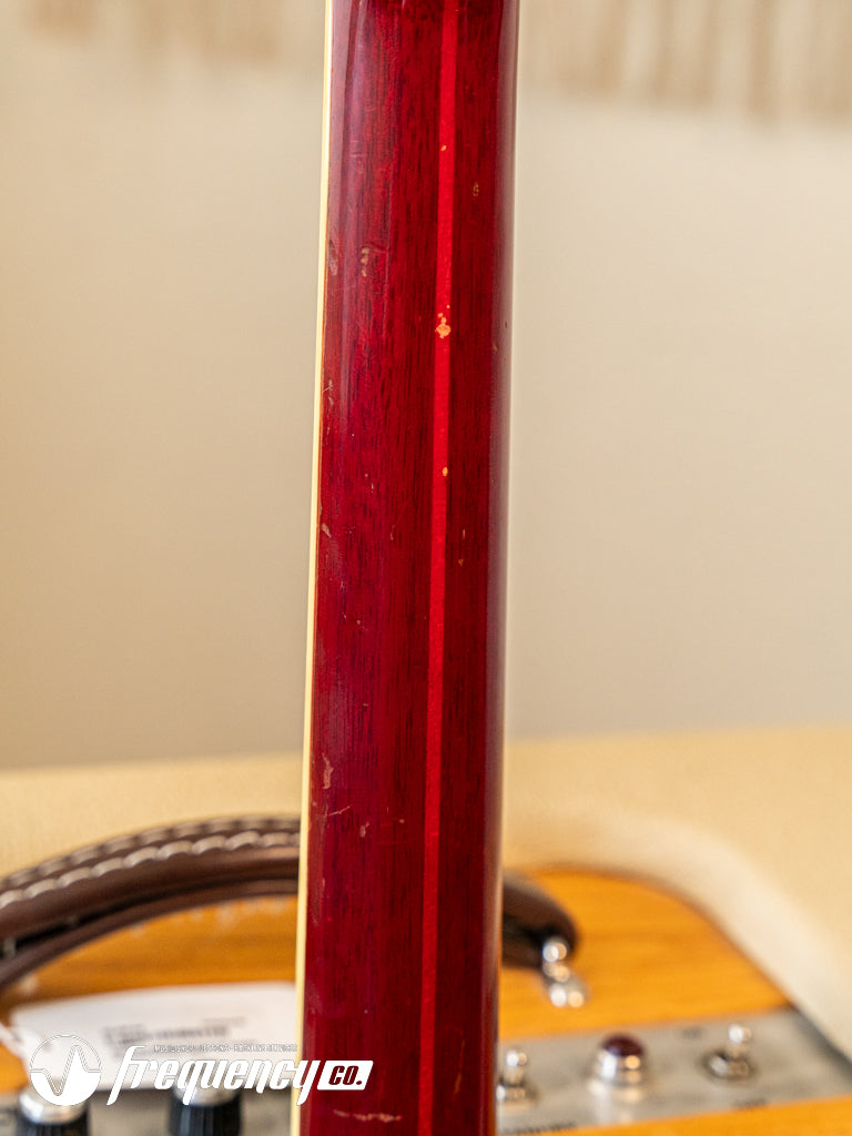 Guild Starfire V in Cherry Red with Rare Mahogany Body - 1965