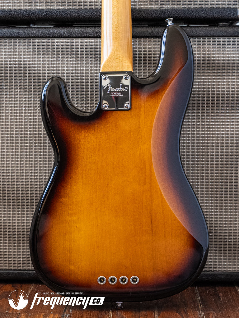Fender Select Precision Bass in a Two Tone Sunburst wit a Flamed Maple Top and Fretboard - 2012