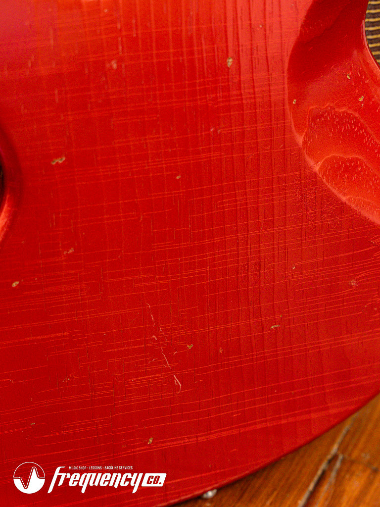 Novo Serus P2 in Candy Apple Red with a East Indian Rosewood Fret Board - 2025