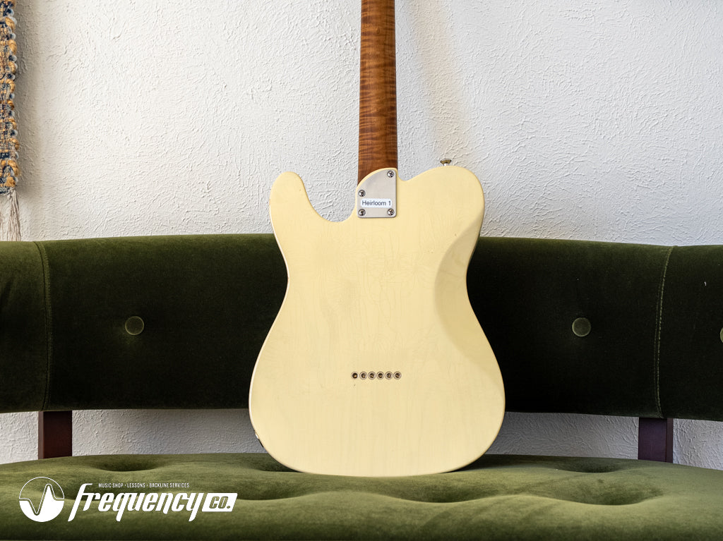 LSL Instruments T Bone Blonde with a Roasted Maple Neck and Contoured Body NAMM 2026 Build
