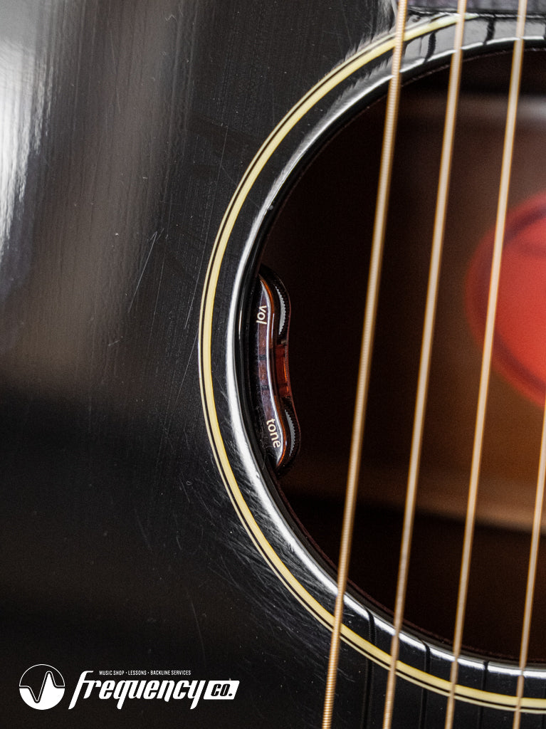 Gibson J-45 50's Original in Ebony with an LR Baggs Anthem VTC - 2024