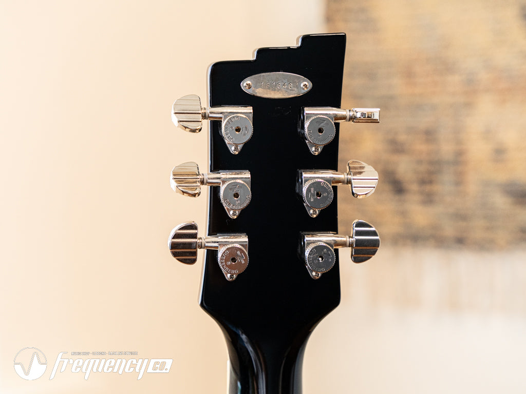 Duesenberg Caribou in Black with Indian Rosewood Fretboard - 2018