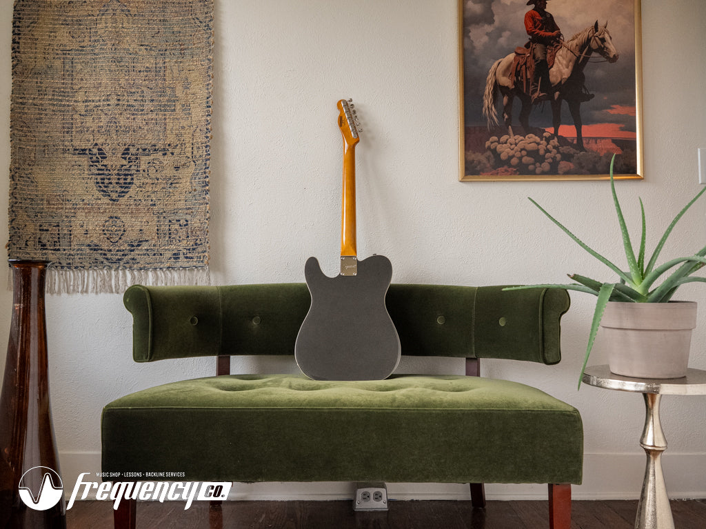 Squire Classic Vibes 60's Custom Telecaster with Bigsby Tremolo in Charcoal Frost Metallic - 2025