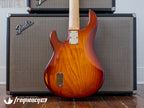 Ernie Ball Music Man Stingray 5 Bass with a Birdseye Maple Neck in Sunburst - 1991