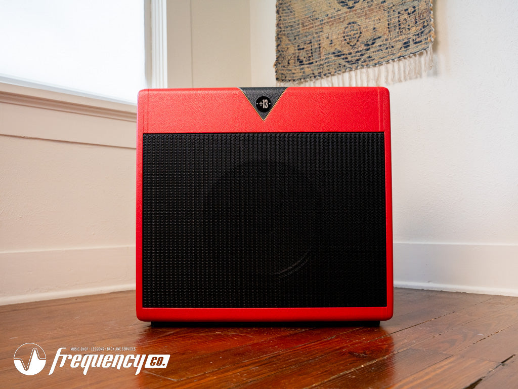 Divided By 13 CJ11 Combo Amplifier in Custom Red and Black Finish - 2012