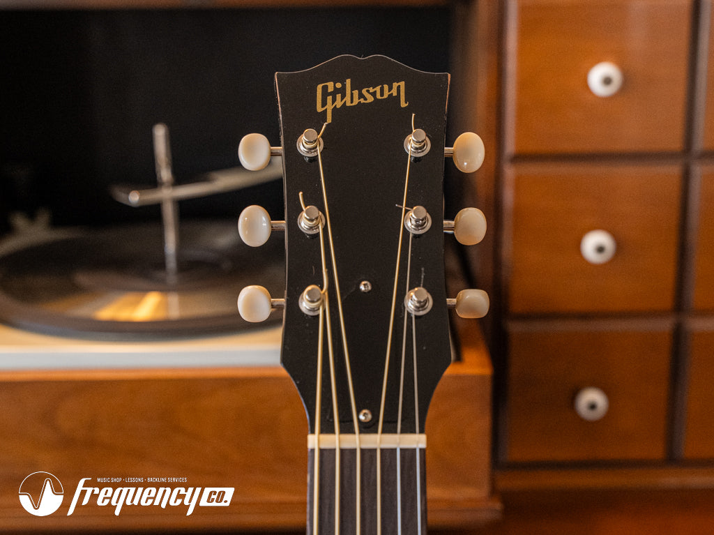 Gibson J-45 50's Original in Ebony with an LR Baggs Anthem VTC - 2024