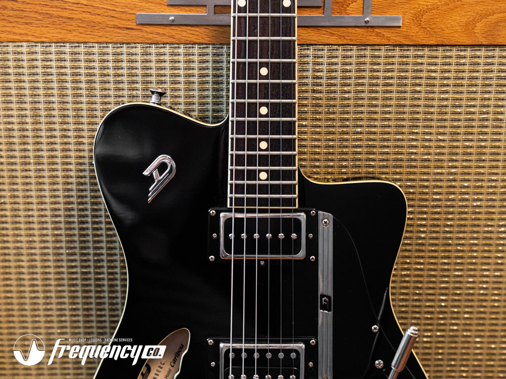 Duesenberg Caribou in Black with Indian Rosewood Fretboard - 2018