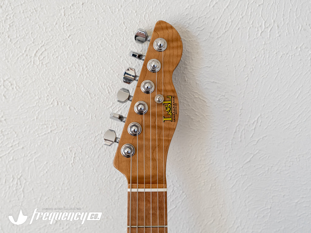 LSL Instruments T Bone Blonde with a Roasted Maple Neck and Contoured Body NAMM 2026 Build