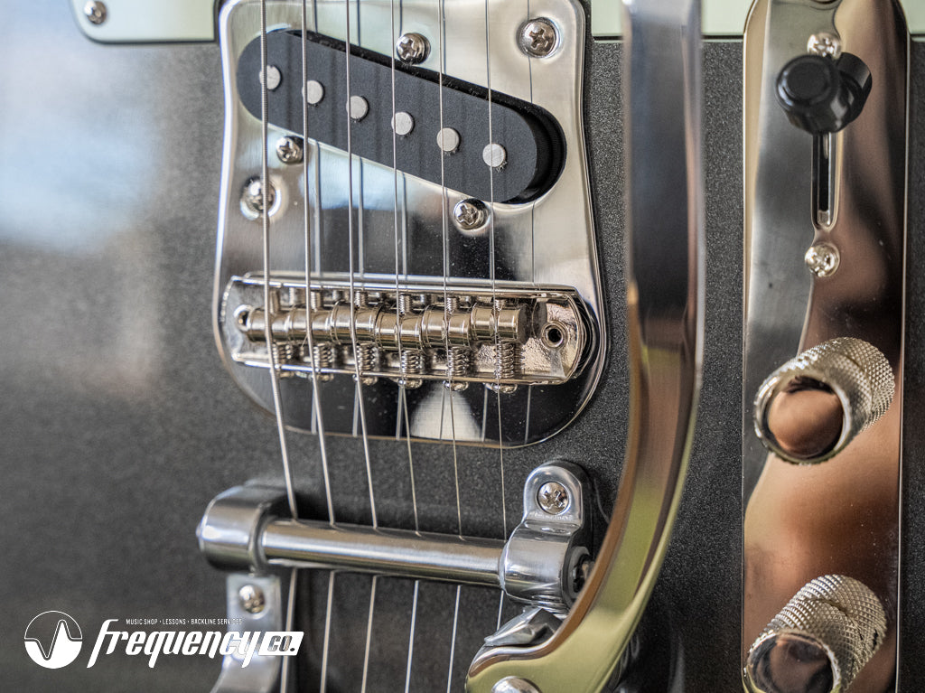 Squire Classic Vibes 60's Custom Telecaster with Bigsby Tremolo in Charcoal Frost Metallic - 2025