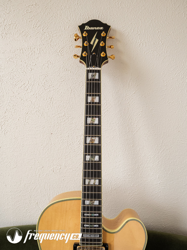 Ibanez PM-200 Pat Metheny Signature Hollow-Body in a Natural Finish - 2015