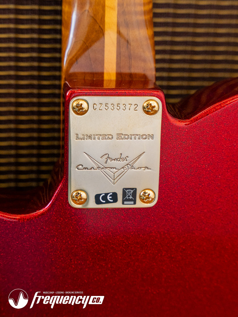 Fender Custom Shop Limited Edition Super Custom Deluxe Telecaster in Red sparkle - 2018