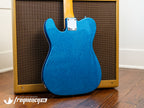 Fender Custom Shop TV Jones Telecaster with Bigsby Tremolo in Blue Sparkle NOS - 2019