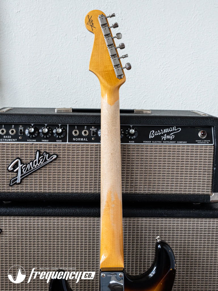 Fender Custom Shop 1960 Reissue Stratocaster Relic in 2 Tone Sunburst with a Rosewood Fingerboard - 2011