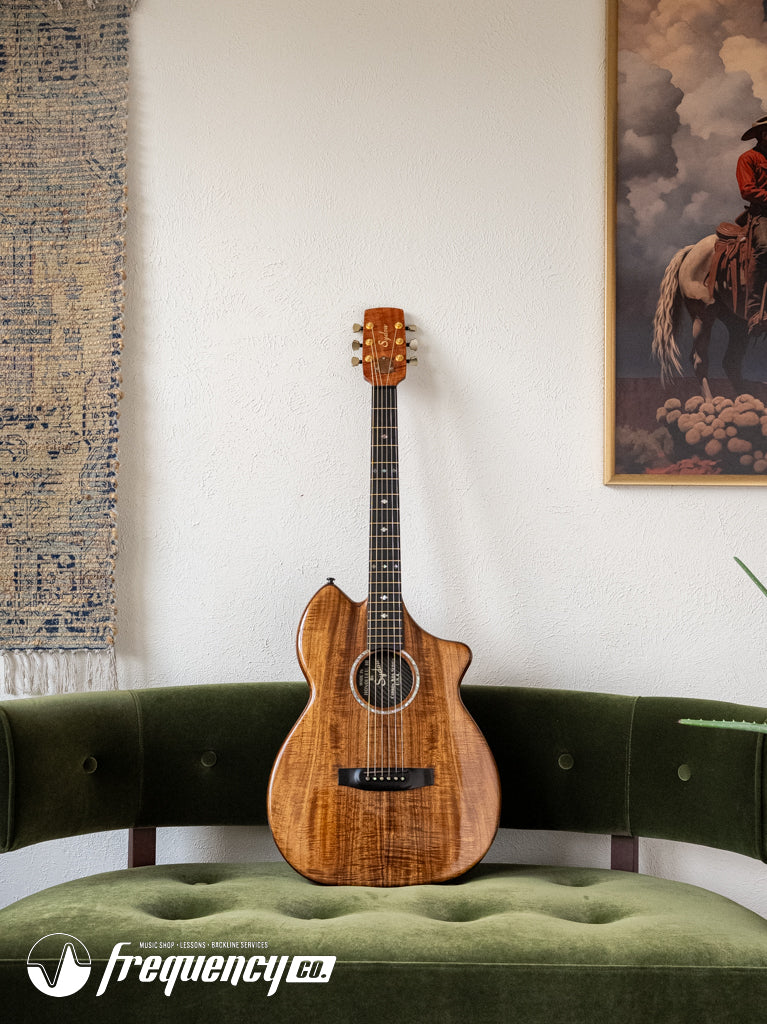 Sydow Koa Acoustic Guitar Ultra-thin - 2015