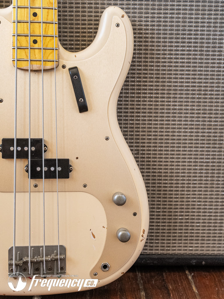 Nash PB-57 Precision Bass in Desert Sand with Maple Neck - 2017