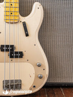 Nash PB-57 Precision Bass in Desert Sand with Maple Neck - 2017