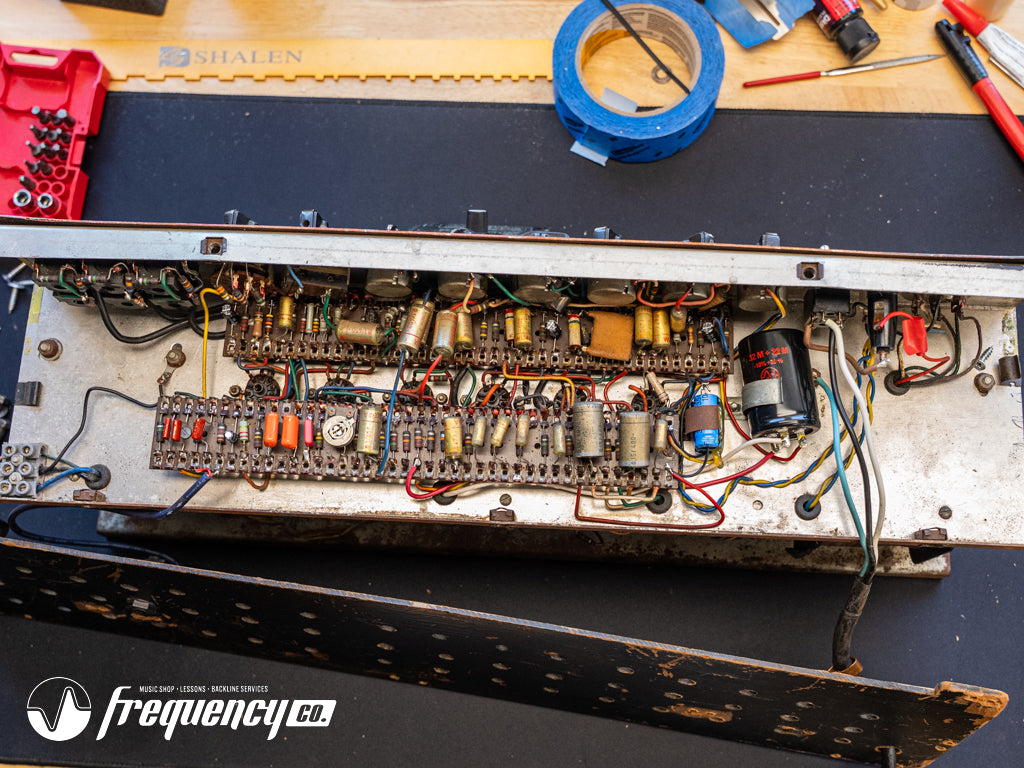 Vox JMI AC30 Super Twin Top Boost Copper Plate Amplifier Head - 1964