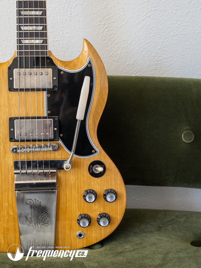 Gibson Custom LE 1964 SG Standard Reissue Korina, VOS, Antique Natural - 2026