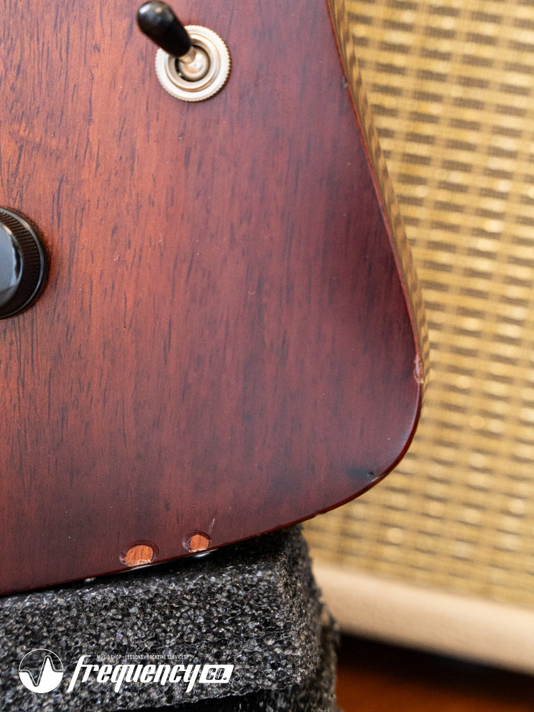 Echopark Ghetto Bird Custom Chambered Mahogany Body with a Brazilian Rosewood Fretboard and Rosewood Top - 2013