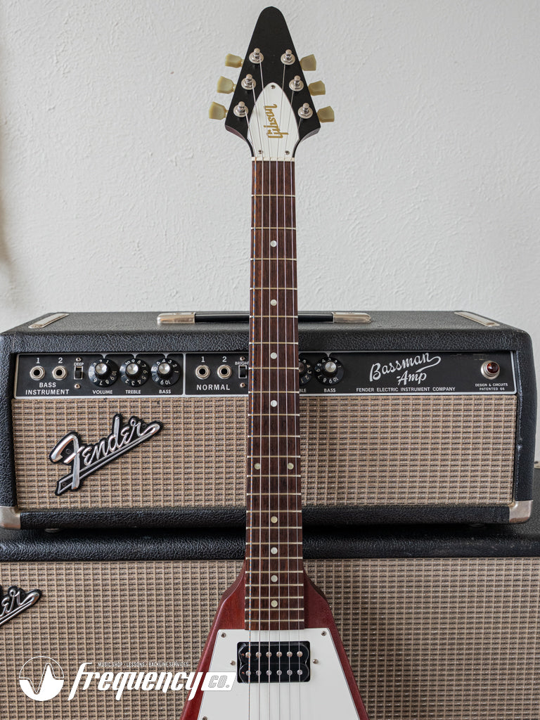 Gibson Flying V in Worn Cherry - 2001