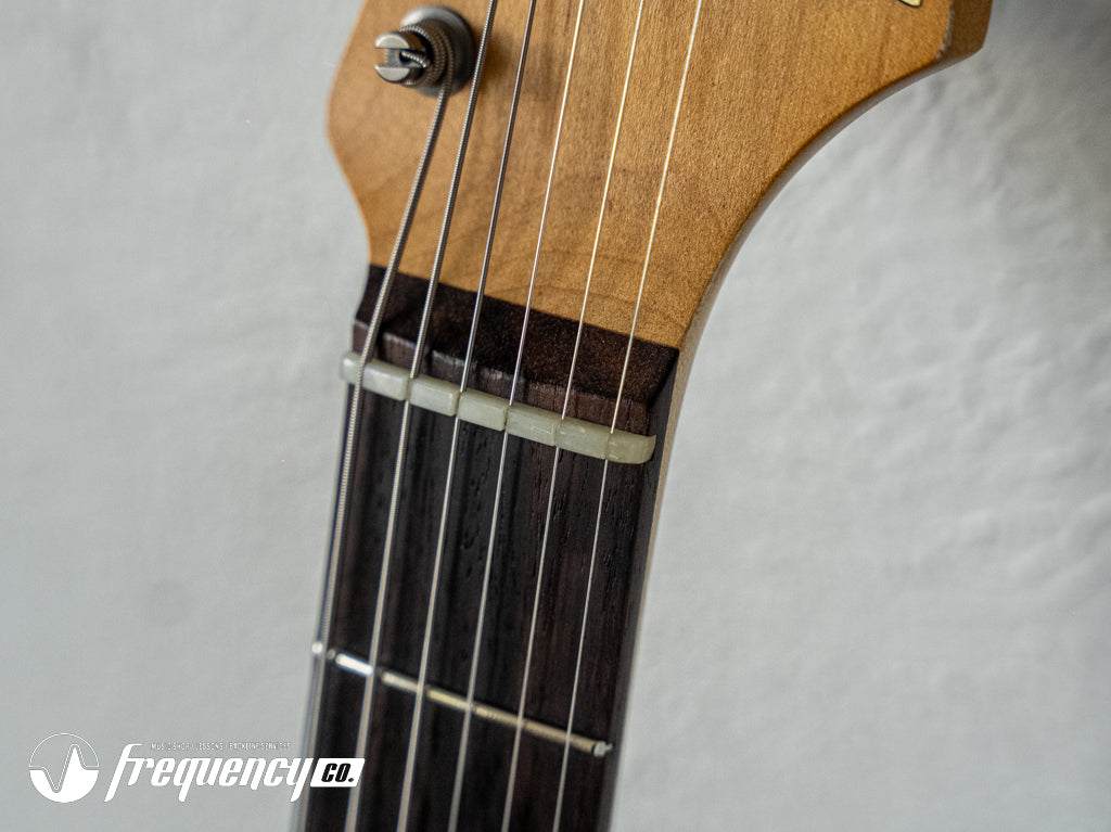 Puleo Guitars S Style Guitar with Rosewood Fingerboard in Black - 2025