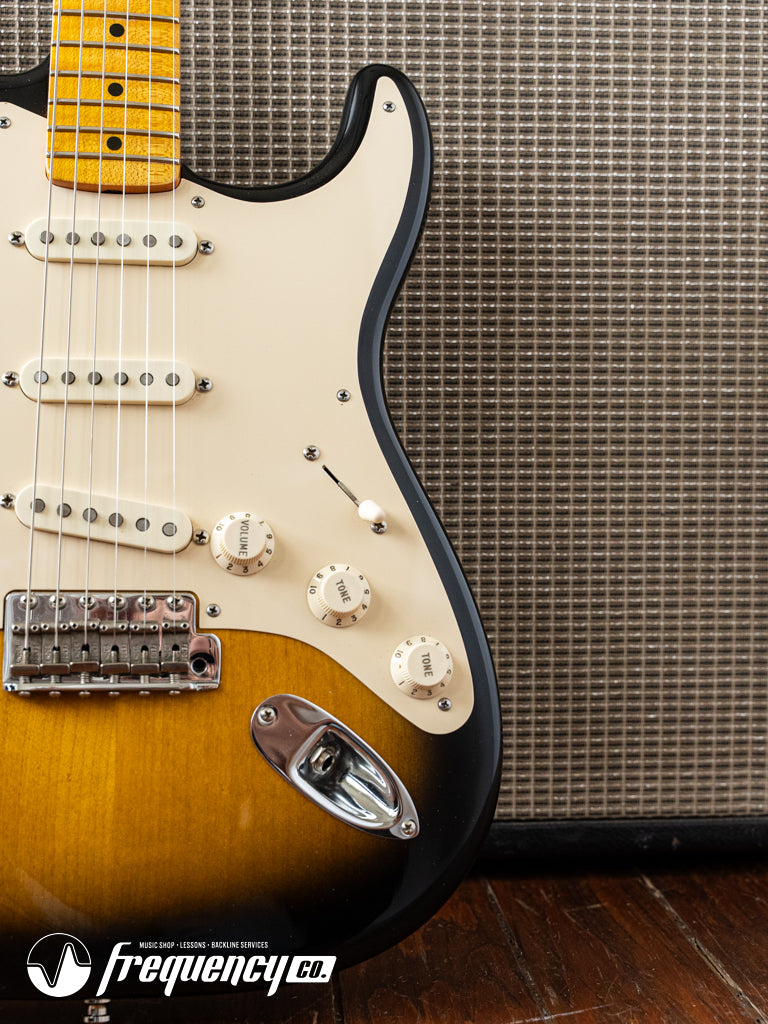 Fender Eric Johnson Stratocaster in 2 Color Sunburst with a Maple Fingerboard - 2006