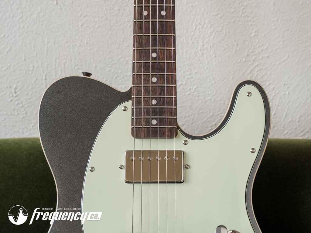 Squire Classic Vibes 60's Custom Telecaster with Bigsby Tremolo in Charcoal Frost Metallic - 2025