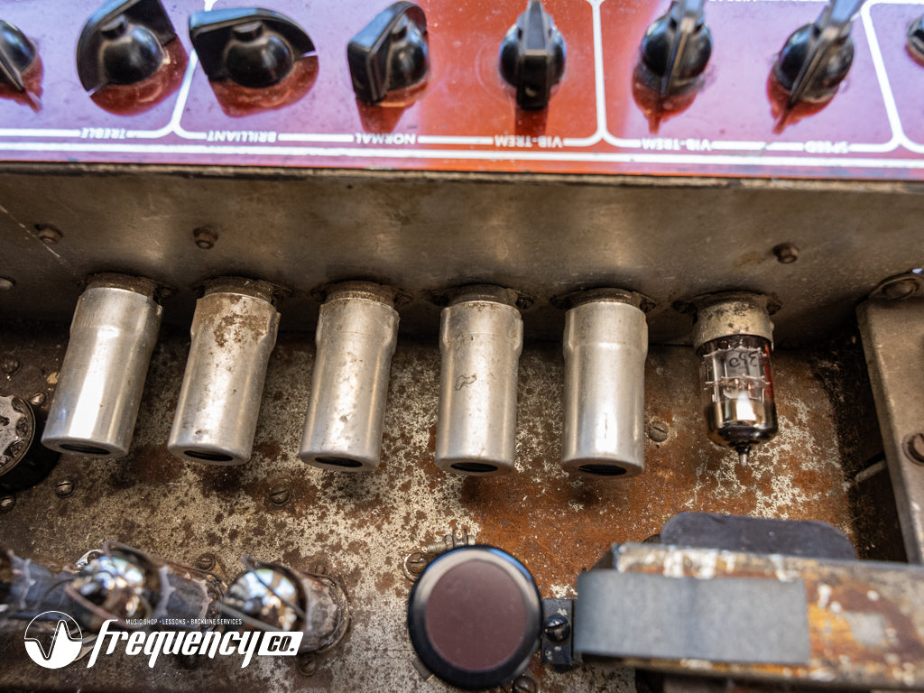 Vox JMI AC30 Super Twin Top Boost Copper Plate Amplifier Head - 1964