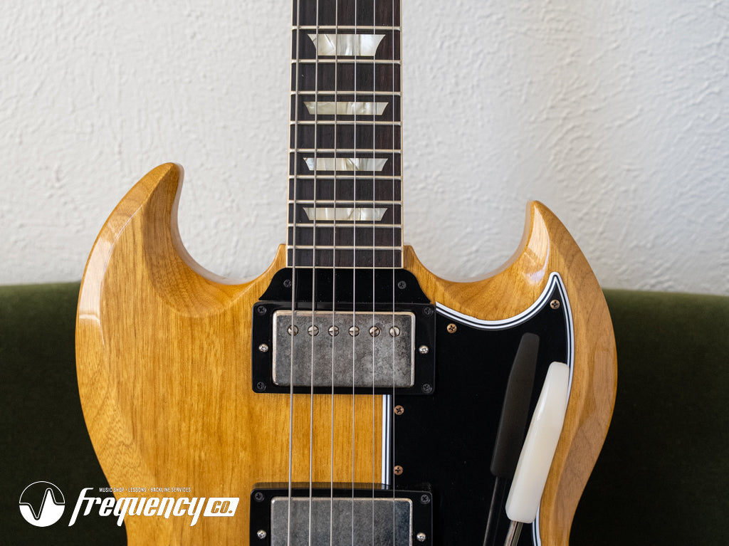 Gibson Custom LE 1964 SG Standard Reissue Korina, VOS, Antique Natural - 2026