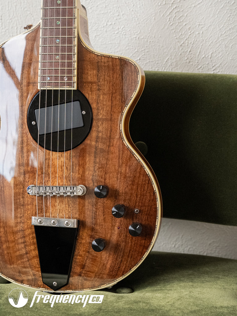 Turner Guitars Model 1 C Deluxe in a Natural Walnut Finish - 2022