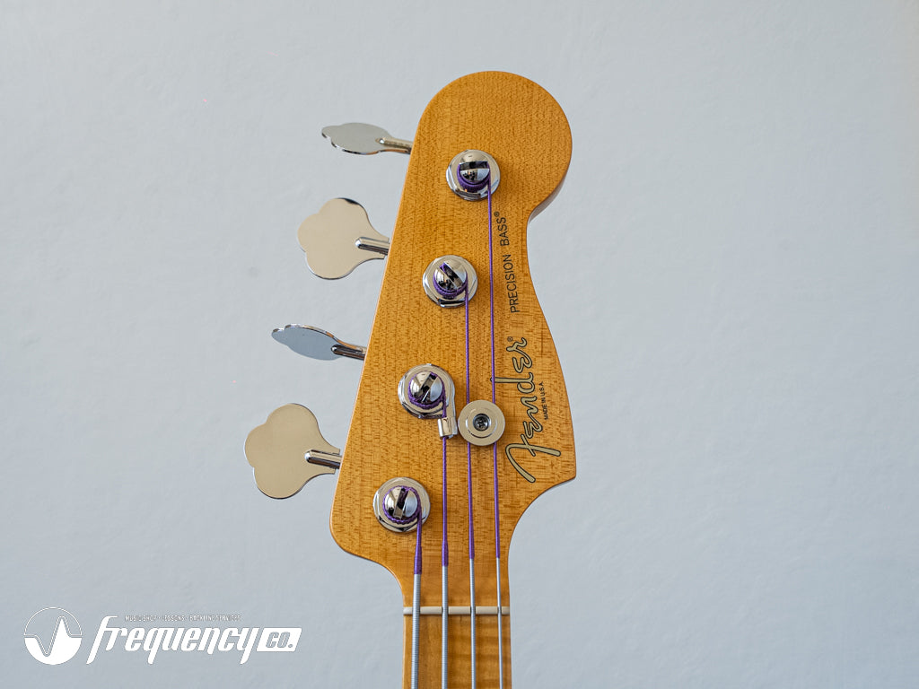 Fender Select Precision Bass in a Two Tone Sunburst wit a Flamed Maple Top and Fretboard - 2012