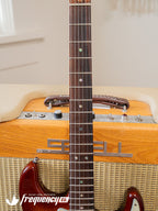 Fender American Deluxe Ash Stratocaster with a Premium Ash Body Finished in a Tabacco Sunburst