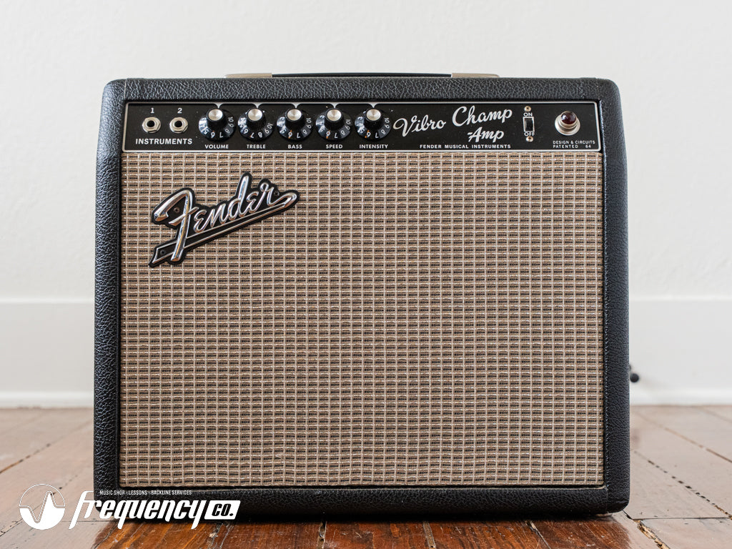 Fender Blackface Vibro Champ Amp AA764 - 1965