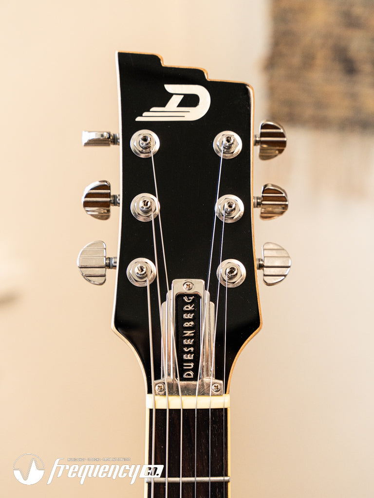Duesenberg Caribou in Black with Indian Rosewood Fretboard - 2018