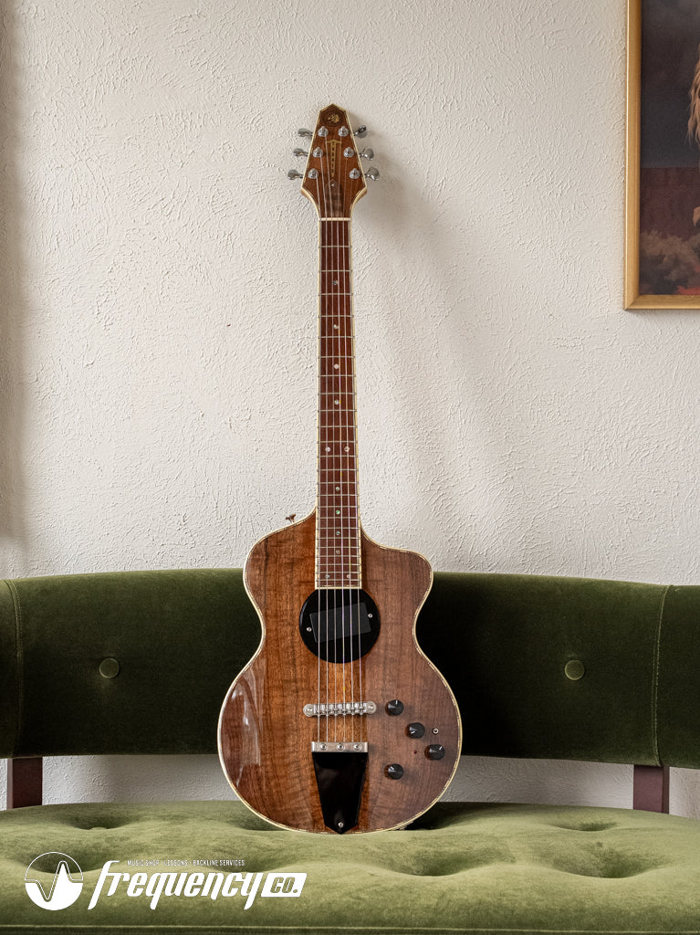 Turner Guitars Model 1 C Deluxe in a Natural Walnut Finish - 2022