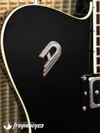 Duesenberg Caribou in Black with Indian Rosewood Fretboard - 2018
