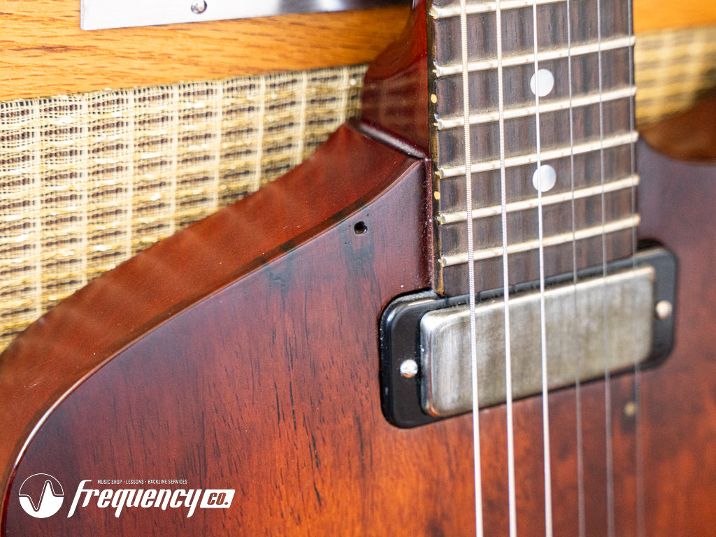 Echopark Ghetto Bird Custom Chambered Mahogany Body with a Brazilian Rosewood Fretboard and Rosewood Top - 2013