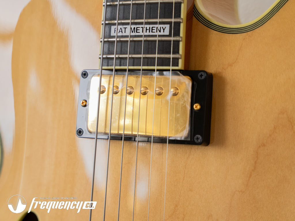 Ibanez PM-200 Pat Metheny Signature Hollow-Body in a Natural Finish - 2015