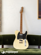 LSL Instruments T Bone Blonde with a Roasted Maple Neck and Contoured Body NAMM 2026 Build