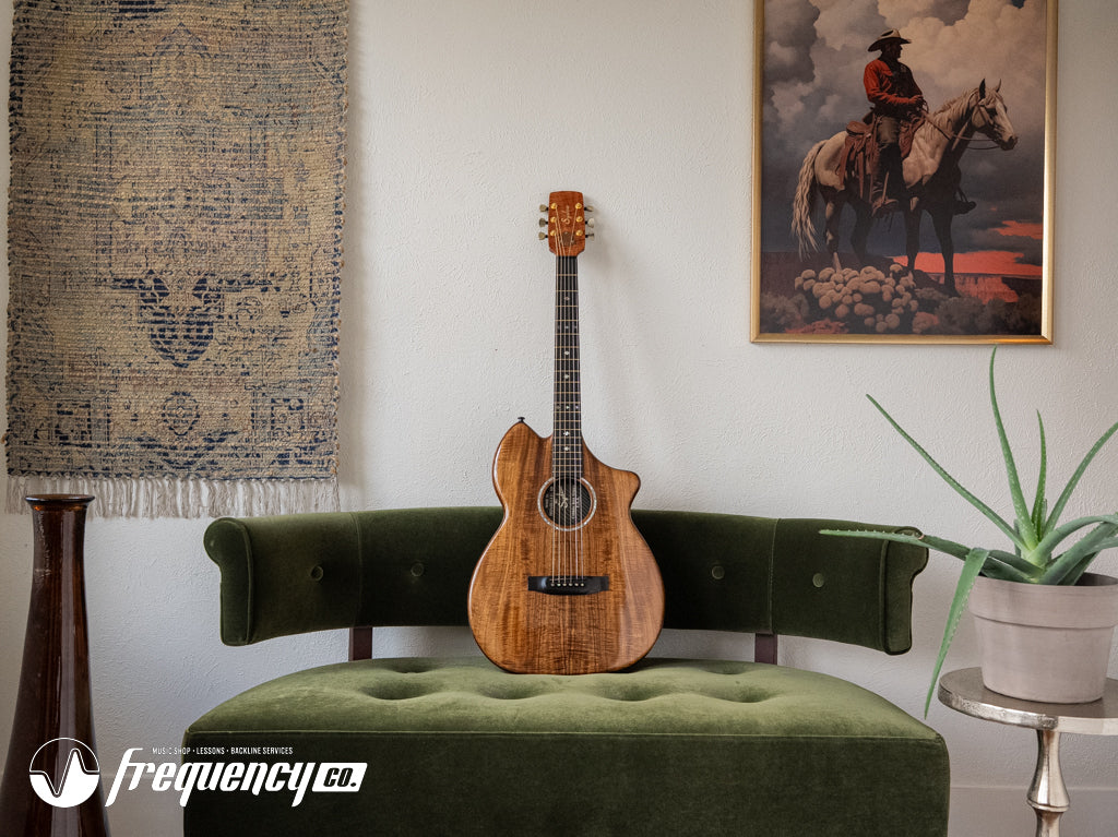Sydow Koa Acoustic Guitar Ultra-thin - 2015