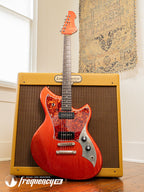 Novo Serus P2 in Candy Apple Red with a East Indian Rosewood Fret Board - 2025